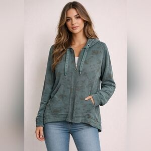 Desigual Zip Up Hoodie